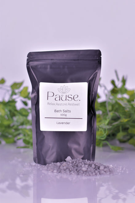 Activated Charcoal bath aroma crystals
