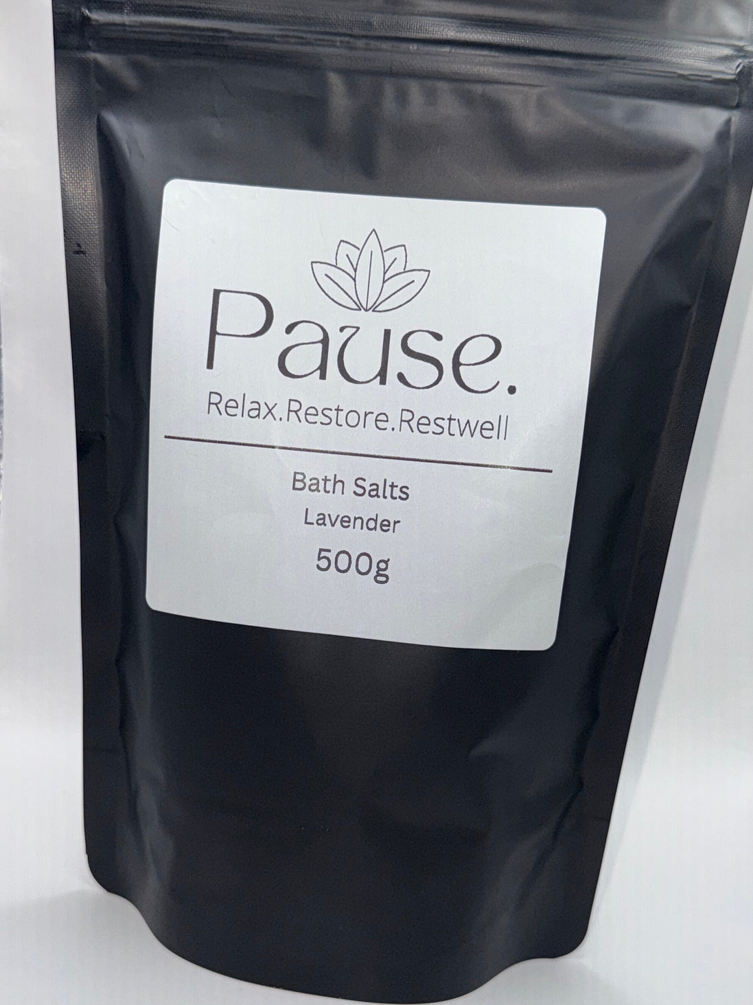 Activated Charcoal bath aroma crystals