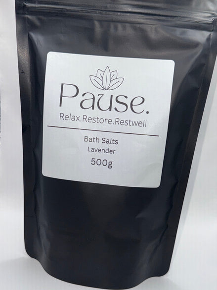 Activated Charcoal bath aroma crystals